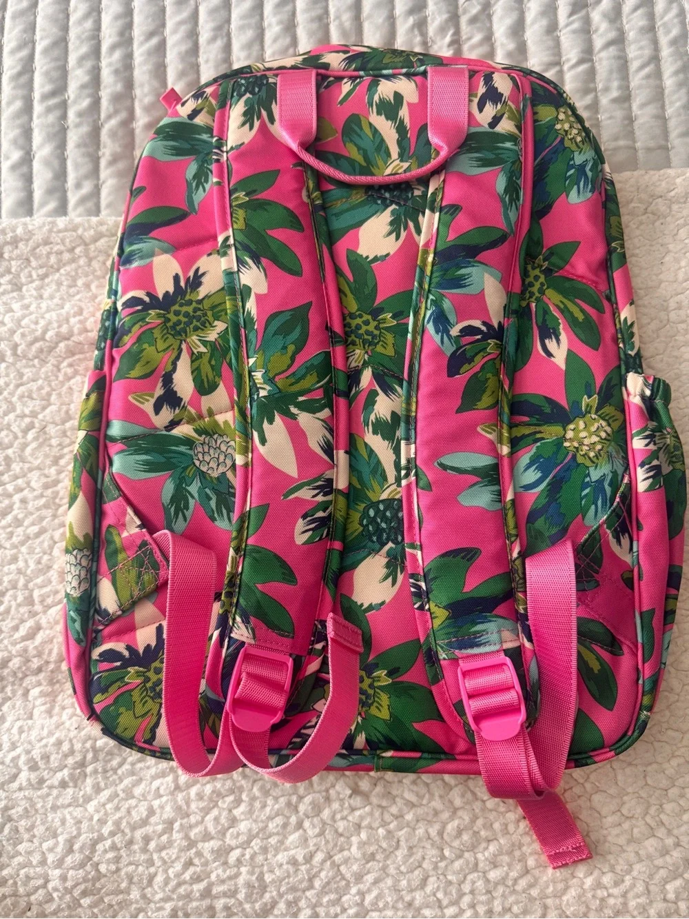 NWT Vera Bradley Large Campus Backpack in retired Tropical Paradise